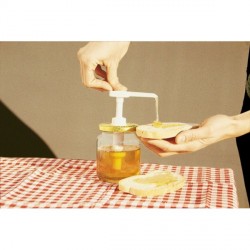 Dispenser für flüssigen honig, kunststoff