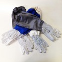 Handschuhe aus Rindspaltleder, Handfläche rienes Leder