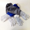 Handschuhe aus Rindspaltleder, Handfläche rienes Leder, Größe 9